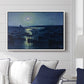 Camaret, Moonlight and Fishing Boats, 1894 - Floater Framed Canvas Print