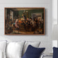 An Auction Scene, 1835 - Floater Framed Canvas Print