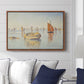 Concarneau, Quiet Morning, Opus 219, 1891 - Floater Framed Canvas Print