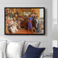 The Finding of the Saviour in the Temple, 1854-1860 - Floater Framed Canvas Print