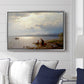 On the Banks of the Chiemsee, 1871 - Floater Framed Canvas Print