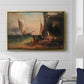 Fisherman's Family from Chioggia, 1838 - Floater Framed Canvas Print