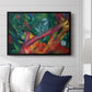 The Monkey, 1912 - Floater Framed Canvas Print