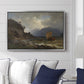 From the Western Coast of Norway, 1862 - Floater Framed Canvas Print