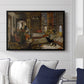 The Harem, 1876 - Floater Framed Canvas Print