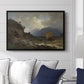 From the Western Coast of Norway, 1862 - Floater Framed Canvas Print