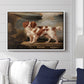 Portrait of Dash, a Favourite Spaniel, Property of Lady Frances Vane-Tempest, 1819 - Floater Framed Canvas Print