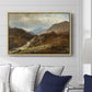 Mountain Landscape, 1864 - Floater Framed Canvas Print