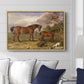 Portrait of Reformer, Blucher, Tory and Crib, Property of Rowland Alston, Esq., M.P., 1835 - Floater Framed Canvas Print