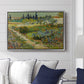 Garden at Arles, 1888 - Floater Framed Canvas Print