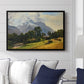 Mountains in Berchtesgaden - Floater Framed Canvas Print