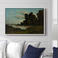 The River Loire at Nevers, 1901 - Floater Framed Canvas Print