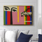 Design for Cover of Exhibition Catalogue, 1951 - Floater Framed Canvas Print