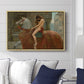 Lady Godiva, 1898 - Floater Framed Canvas Print