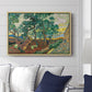 The Garden of Saint-Paul Hospital, 1889 - Floater Framed Canvas Print