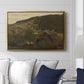 Landscape from Ebersteinburg in Baden, 1876 - Floater Framed Canvas Print