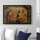 King David Playing the Harp, c. 1627-1628 - Floater Framed Canvas Print