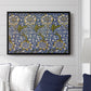 Kennet - Indigo/Gold, 1883 - Floater Framed Canvas Print