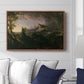 The Course of Empire: The Savage State, 1834 - Floater Framed Canvas Print