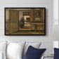 Interior of the Terninck Institution in Antwerp, 1884 - Floater Framed Canvas Print