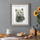 Forest Fur Baby Bear - Premium Framed Print - Distressed Barnwood Frame - Ready to Hang