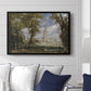 Salisbury Cathedral from the Bishop's Grounds, c. 1825 - Floater Framed Canvas Print