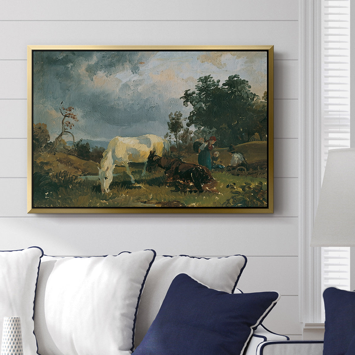 A Mold on the Heath, c. 1830 - Floater Framed Canvas Print