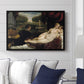 Venus with an Organist and Cupid, c. 1555 - Floater Framed Canvas Print
