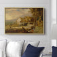 An Overshot Mill, c. 1802-1807 - Floater Framed Canvas Print