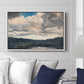 The Lone Boat, North Woods Club, Adirondacks, 1892 - Floater Framed Canvas Print