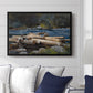 Hudson River, 1892 - Floater Framed Canvas Print