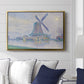Mill of Edam (Moulin d'Edam), 1896 - Floater Framed Canvas Print
