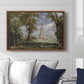 Salisbury Cathedral from the Bishop's Grounds, c. 1825 - Floater Framed Canvas Print