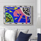 The Horse, the Rider and the Clown, from Jazz, 1947 - Floater Framed Canvas Print