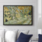 The Large Plane Trees (Road Menders at Saint-Rémy), 1889 - Floater Framed Canvas Print