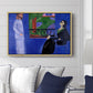The Conversation, c. 1908-1912 - Floater Framed Canvas Print