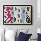 The Knife Thrower (Le lanceur de couteaux), from Jazz, 1947 - Floater Framed Canvas Print