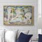 Bathing Women, 1910 - Floater Framed Canvas Print