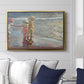 The Three Sisters on the Beach, 1908 - Floater Framed Canvas Print