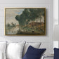 Landscape at Arleux-du-Nord, c. 1871-1874 - Floater Framed Canvas Print