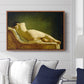 Reclining Nude (Liggende model), 1833 - Floater Framed Canvas Print