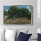 Fontainebleau: Oak Trees at Bas-Bréau, c. 1830-1835 - Floater Framed Canvas Print
