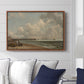 Yarmouth Jetty, 1822 - Floater Framed Canvas Print