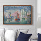 Entrance to the Port of La Rochelle, 1921 - Floater Framed Canvas Print