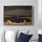 Approaching Thunder Storm, 1859 - Floater Framed Canvas Print