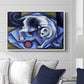 Cat Playing with a Ball, 1945-1950 - Floater Framed Canvas Print