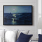Camaret, Moonlight and Fishing Boats, 1894 - Floater Framed Canvas Print