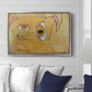 Cubist Dog with Stars (Student Art) - Floater Framed Canvas Print