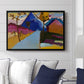 Kochel Straight Street, 1909 - Floater Framed Canvas Print