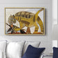 Cat Eating a Bird, 1939 - Floater Framed Canvas Print